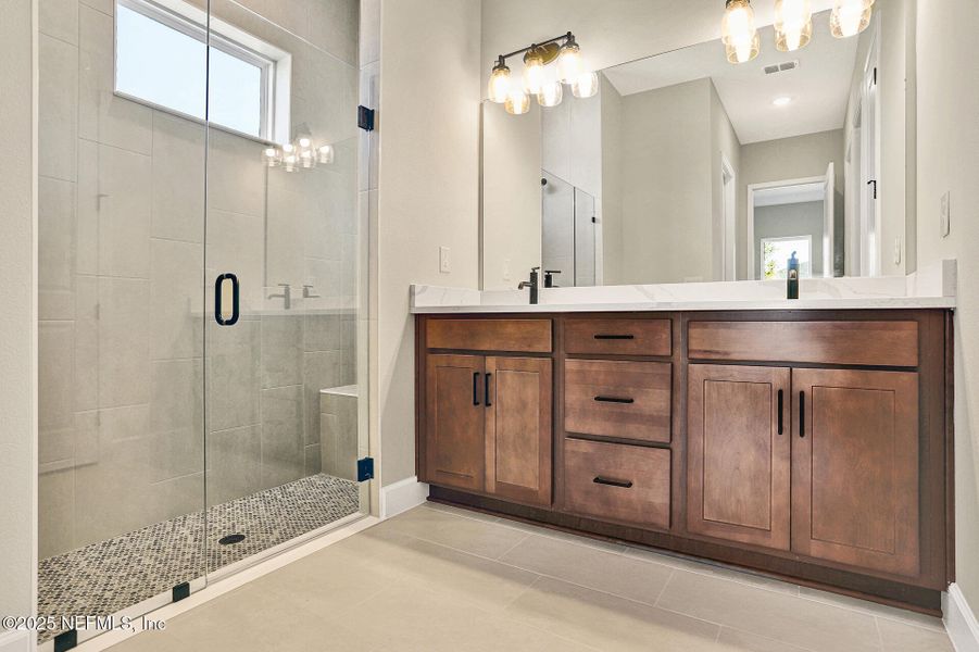 Furnished interior view inside a new home in Discover 55+ Living at Silverleaf, St. Augustine (Image 7).