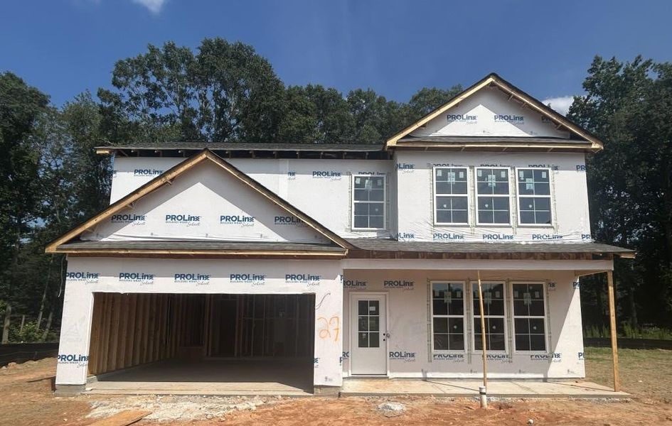In-progress construction of a new home in Red Bird Manor, Jefferson, GA (Image 17). In-progress construction of a new home in Red Bird Manor, Jefferson, GA (Image 17).
