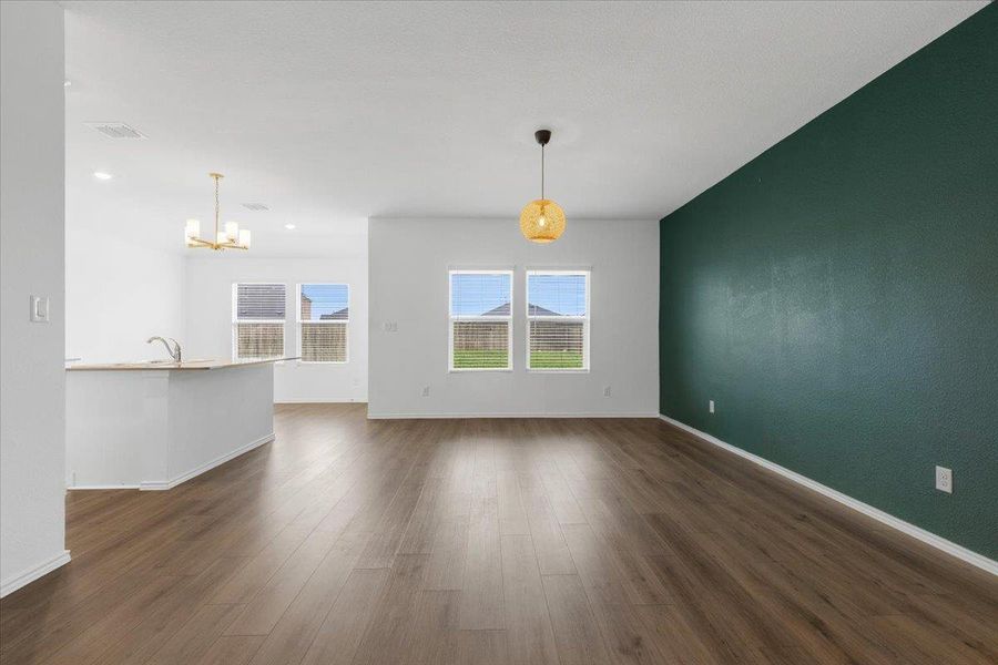 Spacious, unfurnished interior of a new home in Waterstone, Kyle (Image 17).