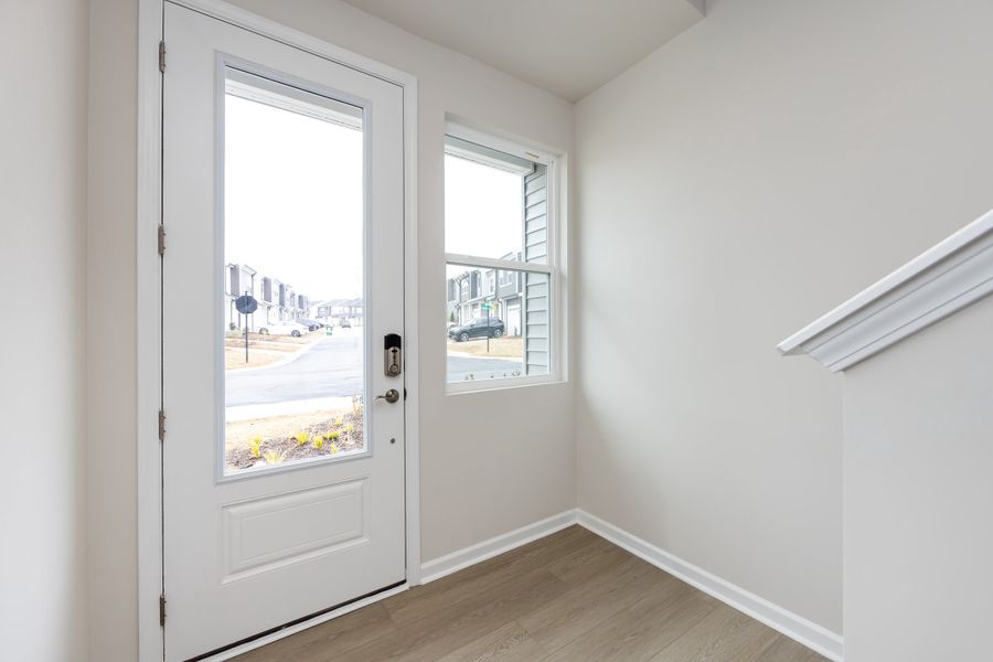 Spacious, unfurnished interior of a new home in Fifteen 15 Cannon, Charlotte (Image 44).