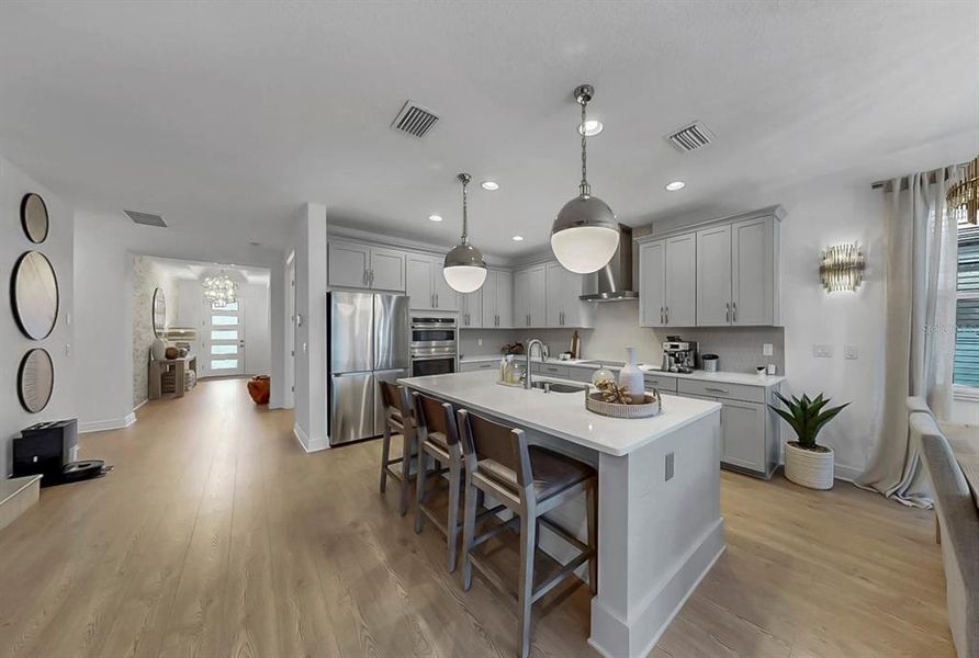 Furnished interior view inside a new home in , Sarasota (Image 14).