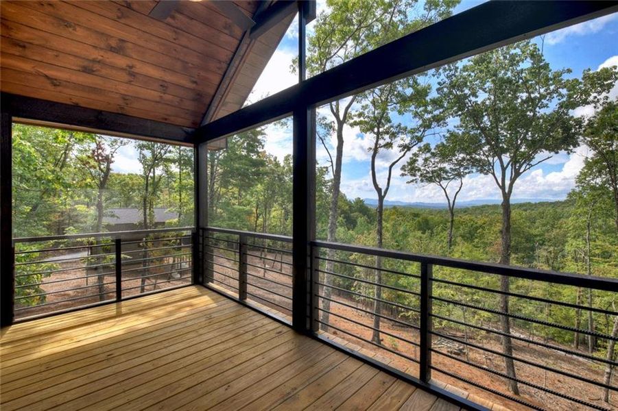 Exterior details and patio area of a home in , Morganton (Image 3).