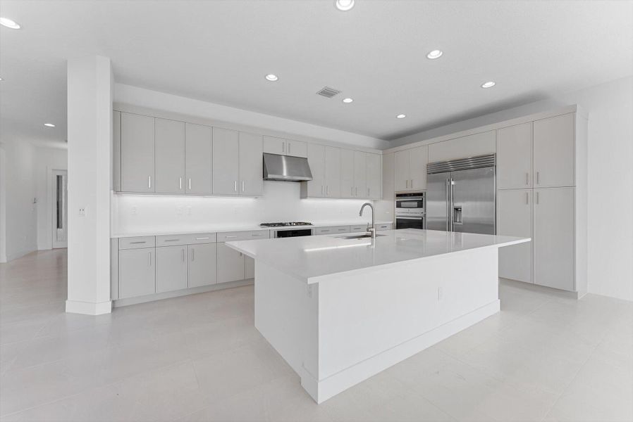 Furnished interior view inside a new home in , Boca Raton (Image 18). Furnished interior view inside a new home in , Boca Raton (Image 18).