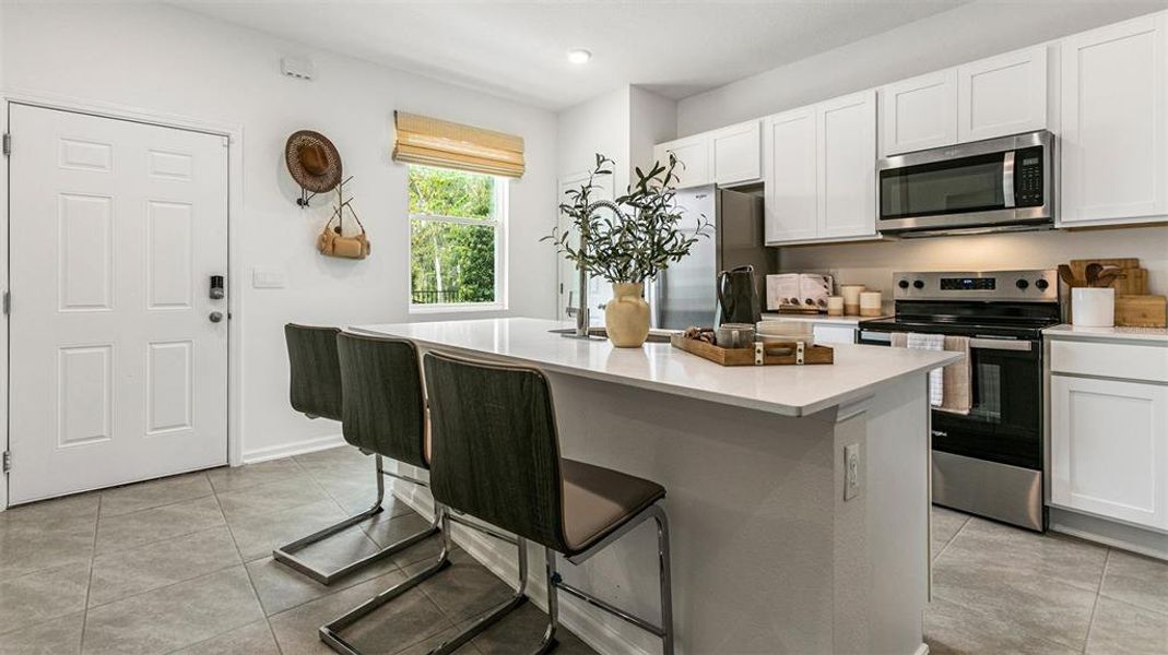 Furnished interior view inside a new home in Stokes Landing, St. Augustine (Image 13).