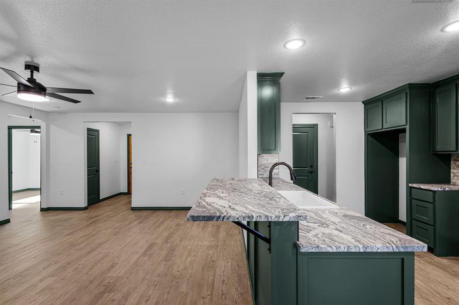 Furnished interior view inside a new home in , Nocona (Image 4).