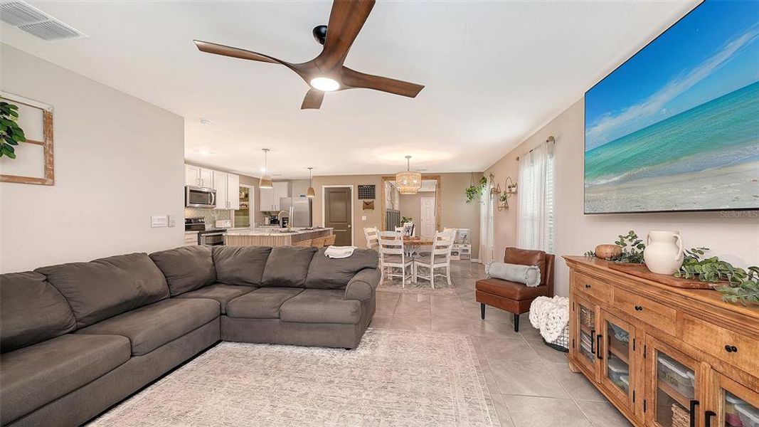 Furnished interior view inside a new home in Bella Lago, Parrish (Image 5).