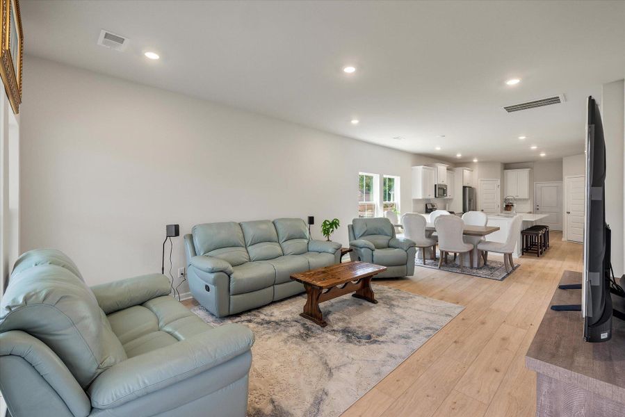 Furnished interior view inside a new home in Horizons at Summers Corner | 55+, Summerville (Image 33).