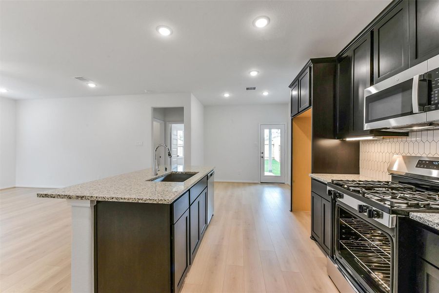 Furnished interior view inside a new home in , Houston (Image 11).