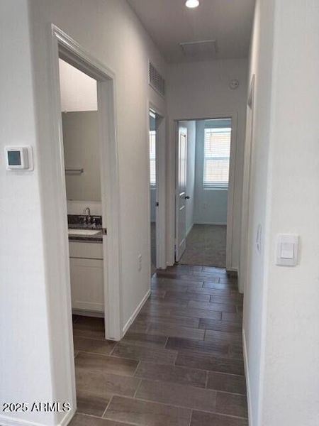 Abbot Hall to bedrooms