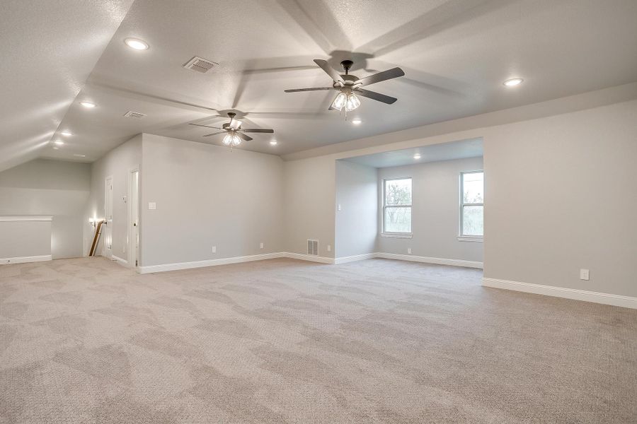 Representative unfurnished interior of a home built from the Pecan Grove by Trinity Classic Homes in The Reserve at Shadle, Poolville (Image 32). Representative unfurnished interior of a home built from the Pecan Grove by Trinity Classic Homes in The Reserve at Shadle, Poolville (Image 32).