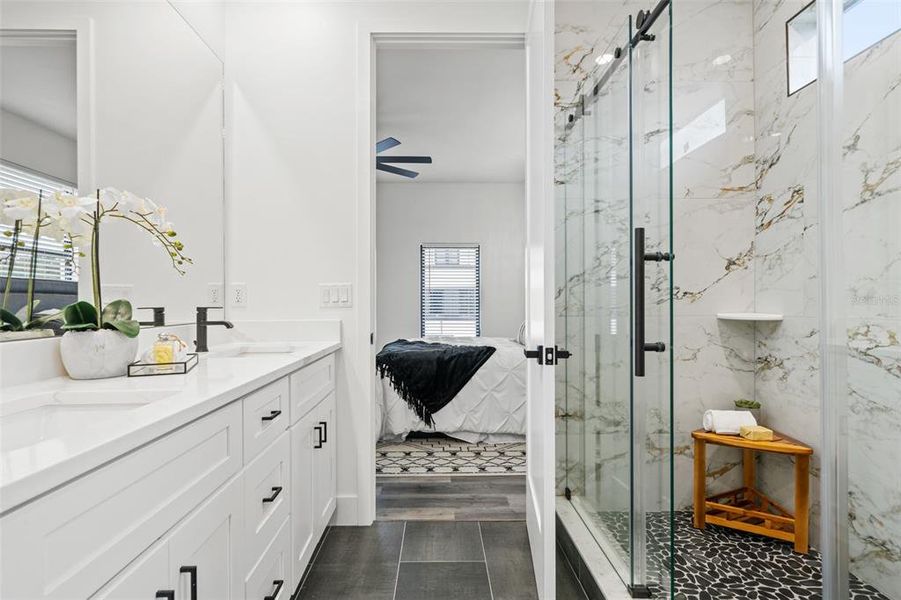 Furnished interior view inside a new home in , Pinellas Park (Image 9).