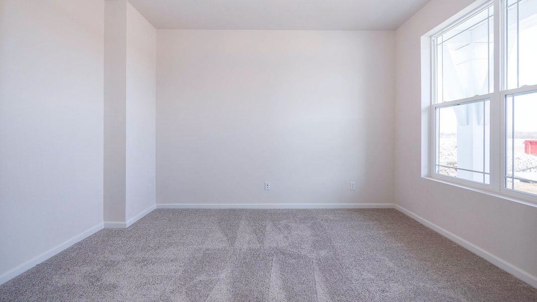 Representative unfurnished interior of a home built from the The Kettering by Norfolk Homes in Preserve at Magnolia Park, Jackson (Image 26).