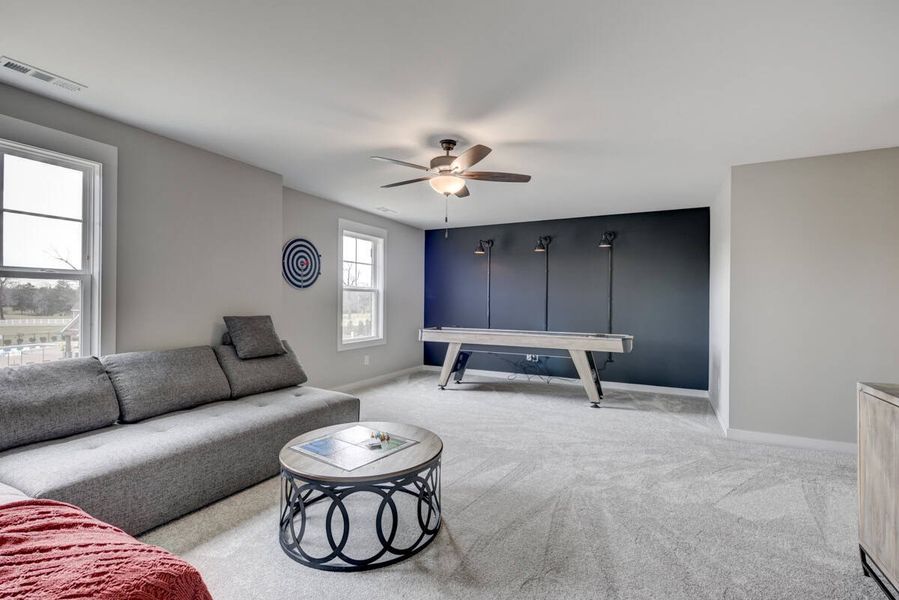 Furnished interior view inside a new home in Watermill, Lebanon (Image 21).