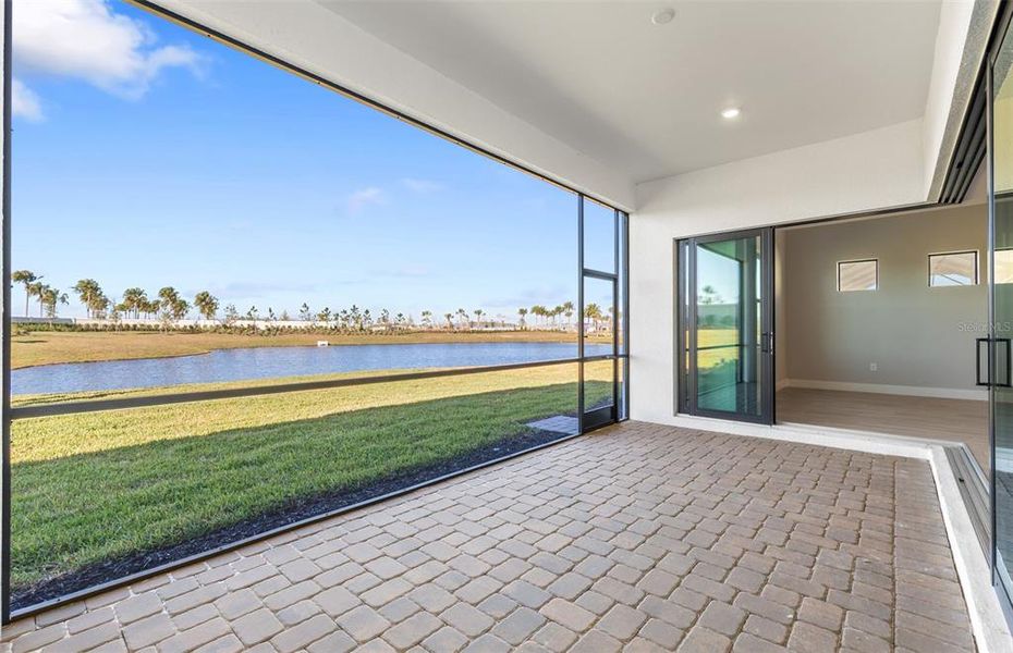 Exterior details and patio area of a home in Del Webb Catalina, Lakewood Ranch (Image 24).