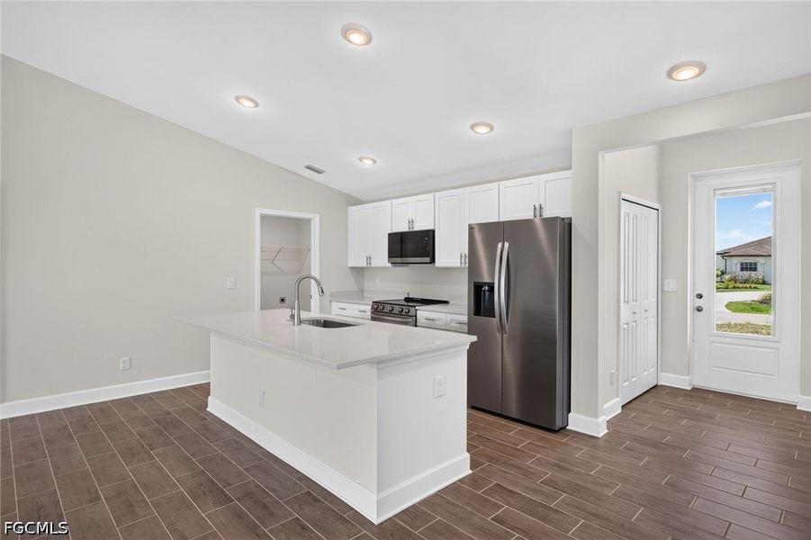 Furnished interior view inside a new home in Cape Coral, Cape Coral (Image 11). Furnished interior view inside a new home in Cape Coral, Cape Coral (Image 11).