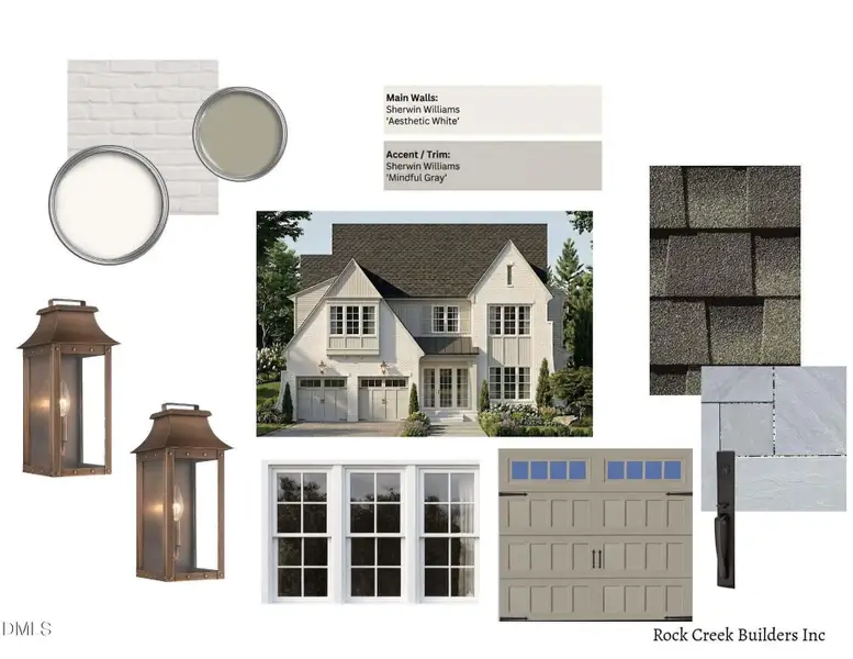 Collingswood Exterior Design board