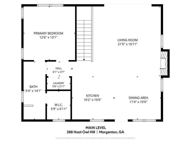2D floor plan layout of this home in , Morganton, GA (Image 5). 2D floor plan layout of this home in , Morganton, GA (Image 5).