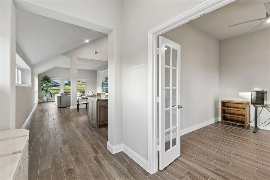 Furnished interior view inside a new home in Devonshire, Forney (Image 28). Furnished interior view inside a new home in Devonshire, Forney (Image 28).