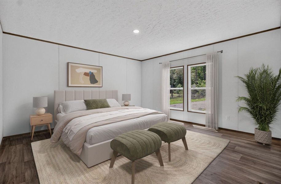 Furnished interior view inside a new home in , Walterboro (Image 24).