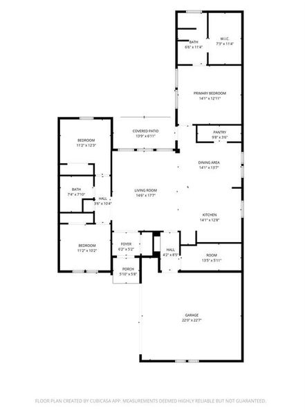 2D floor plan layout of this home in , Sadler, TX (Image 5).