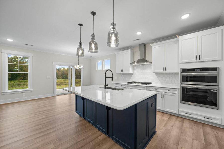 Furnished interior view inside a new home in Monterra, Kernersville (Image 8).