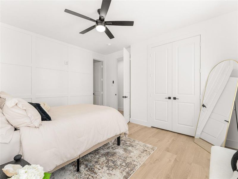 Furnished interior view inside a new home in , Dallas (Image 11). Furnished interior view inside a new home in , Dallas (Image 11).