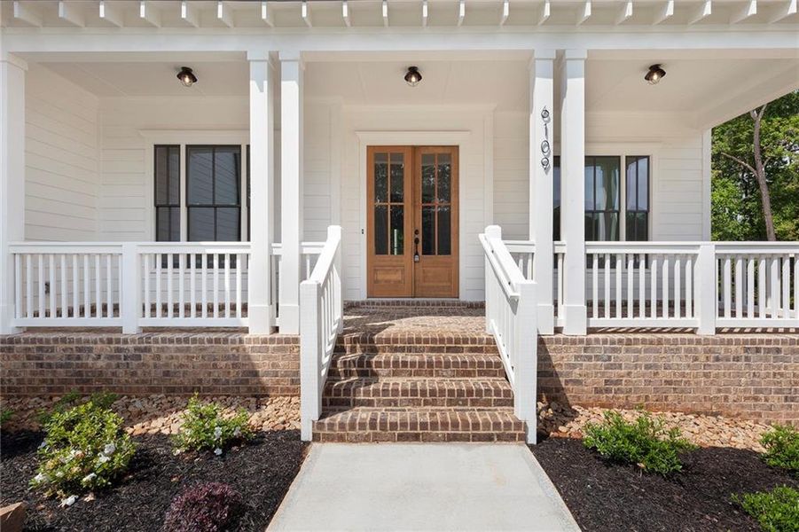Exterior details and patio area of a home in , Marietta (Image 20). Exterior details and patio area of a home in , Marietta (Image 20).