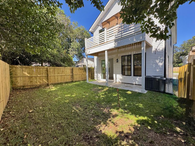 Exterior details and patio area of a home in , North Charleston (Image 26).