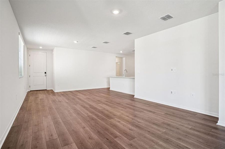 Spacious, unfurnished interior of a new home in Ridgehaven - Villas, Ormond Beach (Image 17).