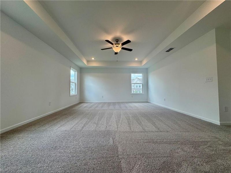 Spacious, unfurnished interior of a new home in Eastlyn Crossing - Single Family, Flowery Branch (Image 19). Spacious, unfurnished interior of a new home in Eastlyn Crossing - Single Family, Flowery Branch (Image 19).
