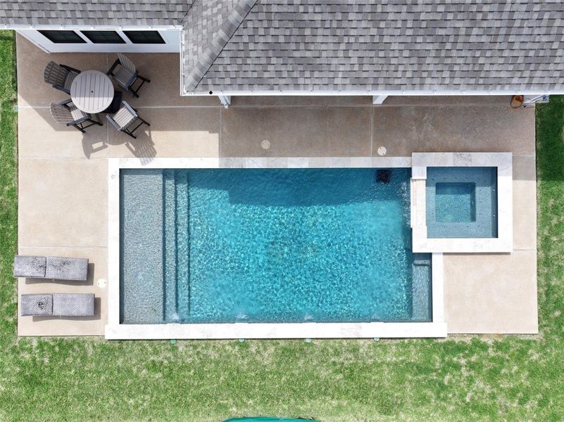 Exterior details and patio area of a home in Lone Star Landing, Montgomery (Image 28).