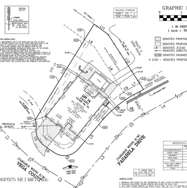 2D floor plan layout of this home in Madeira, St. Augustine, FL (Image 3).