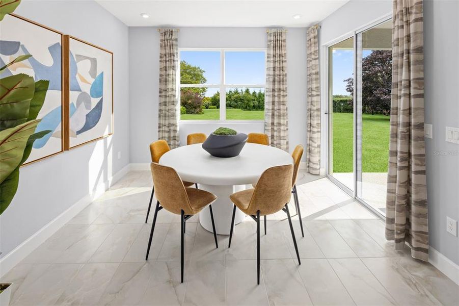 Furnished interior view inside a new home in Meadowlark Landing, Apopka (Image 14).