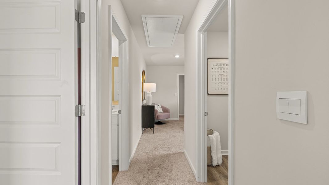 Image 31 representing the Denton TH by D.R. Horton in Brookland Commons, Monroe, GA.