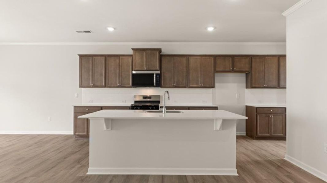 Furnished interior view inside a new home in Liberty Crossing, Braselton (Image 13).
