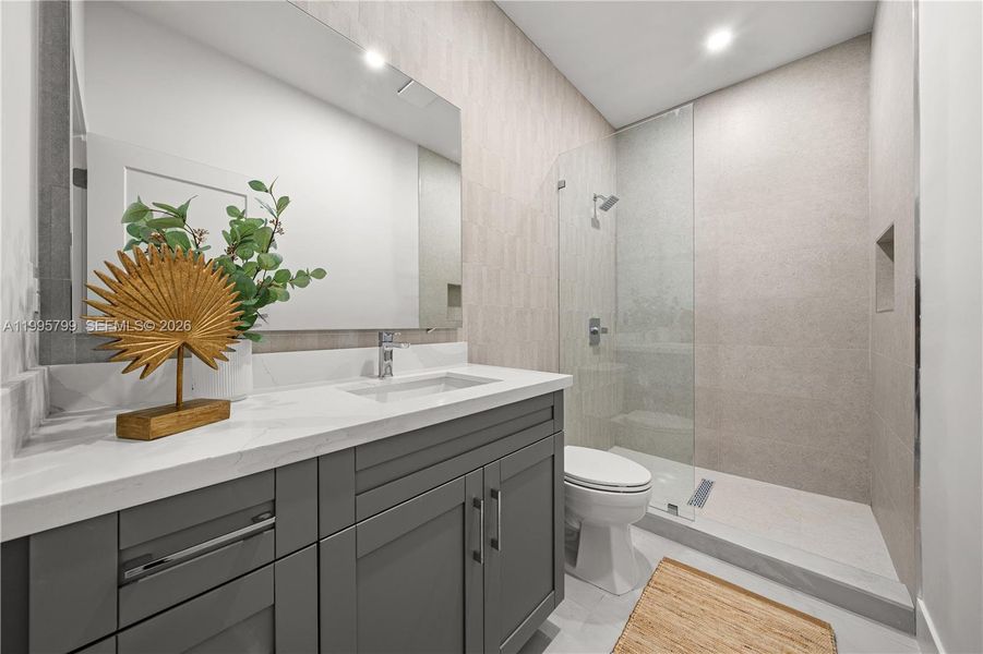 Furnished interior view inside a new home in , West Park (Image 12).