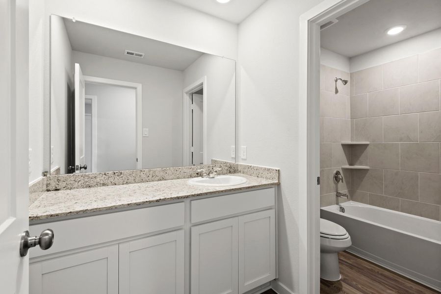 Furnished interior view inside a new home in The Villages at Westpointe, Dayton (Image 10). Furnished interior view inside a new home in The Villages at Westpointe, Dayton (Image 10).