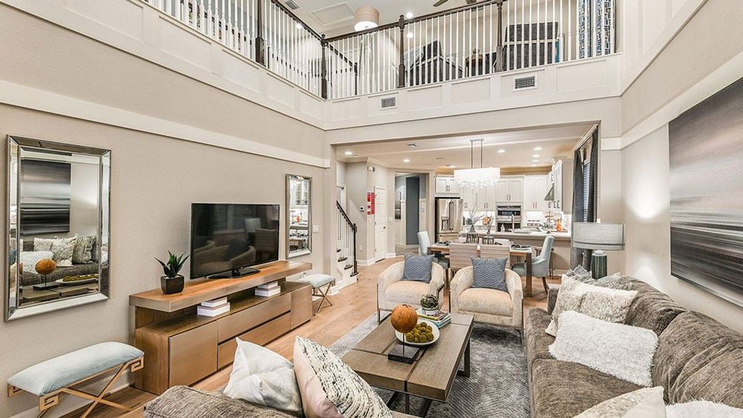 Representative furnished interior of a home built from the Anastasia by Taylor Morrison in Tiburon, Nokomis (Image 12).
