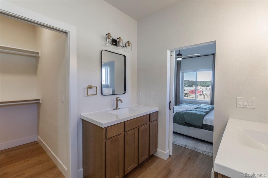 Furnished interior view inside a new home in , Florissant (Image 14).