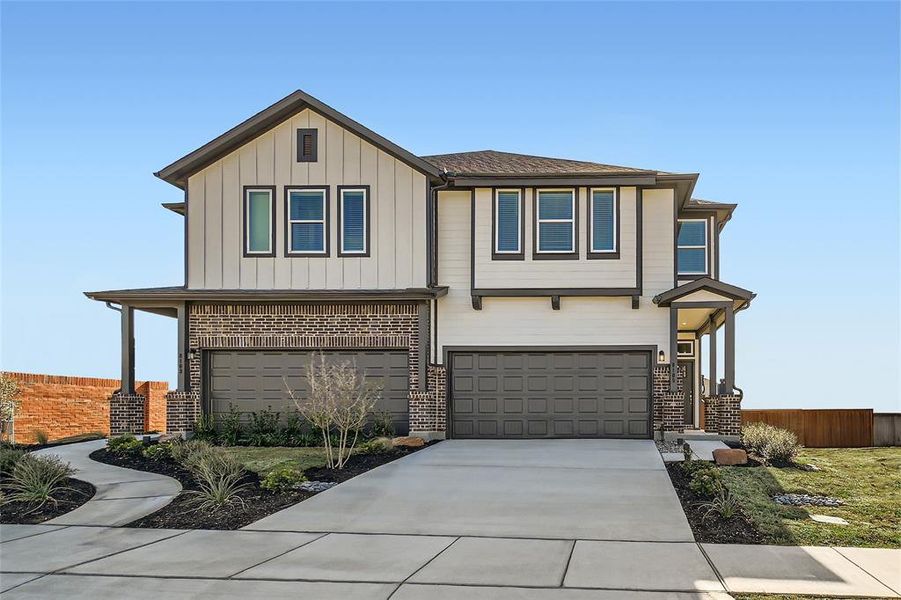 A showcase of a new construction home by Westfield Homes, highlighting their design and quality (Image 2).