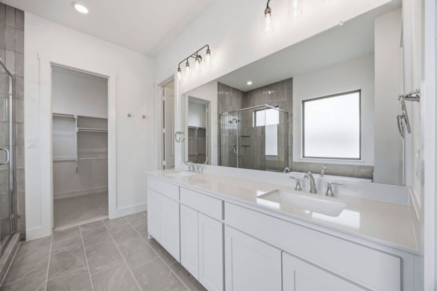 Furnished interior view inside a new home in Uptown Celina, Celina (Image 11).
