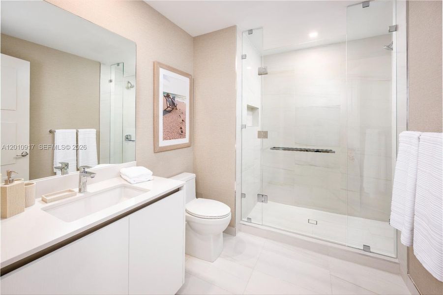 Furnished interior view inside a new home in Casamar, Pompano Beach (Image 31).