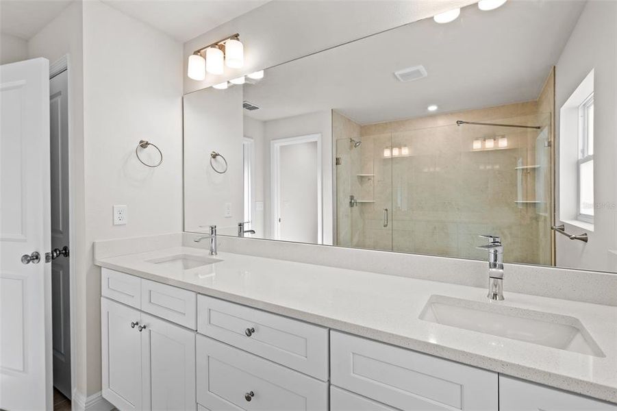 Furnished interior view inside a new home in SummerCrest, Ocala (Image 11).