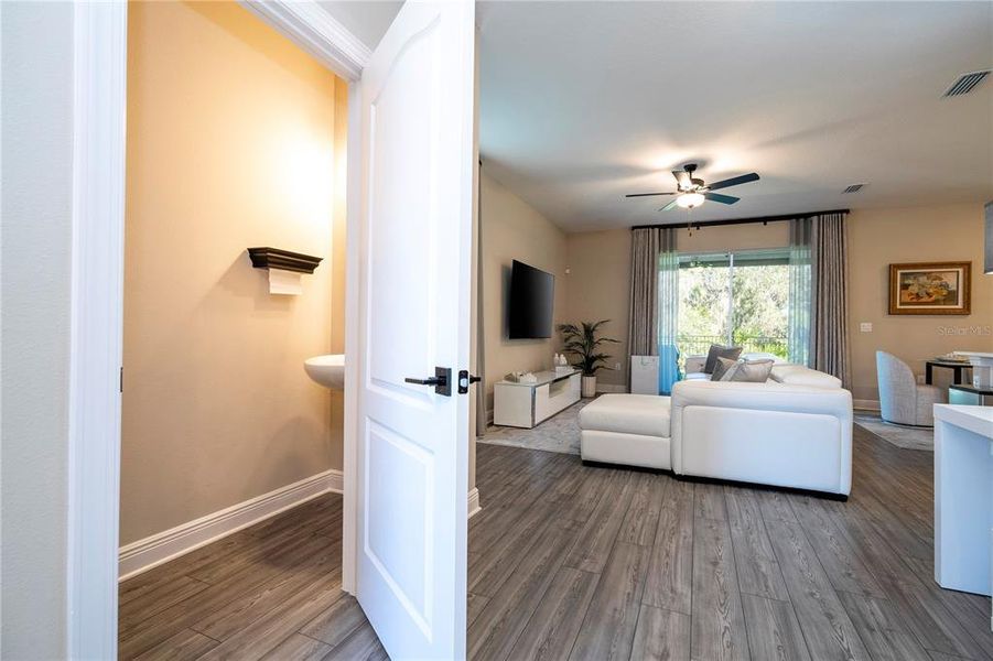 Furnished interior view inside a new home in , Kissimmee (Image 20).