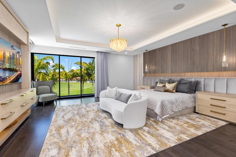 Furnished interior view inside a new home in , Boca Raton (Image 12).