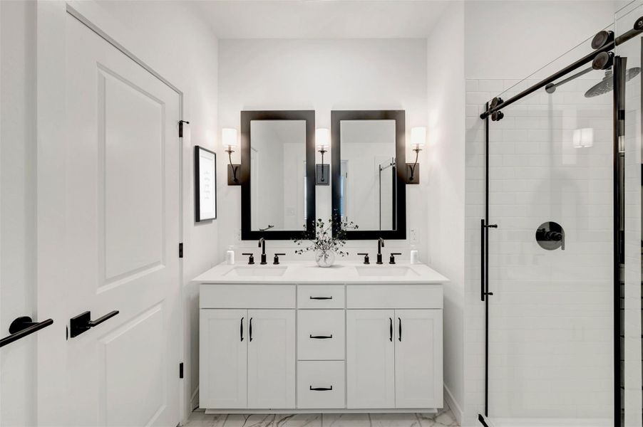 Relaxing primary bath (*Photo not of actual home and used for illustration purposes only.)
