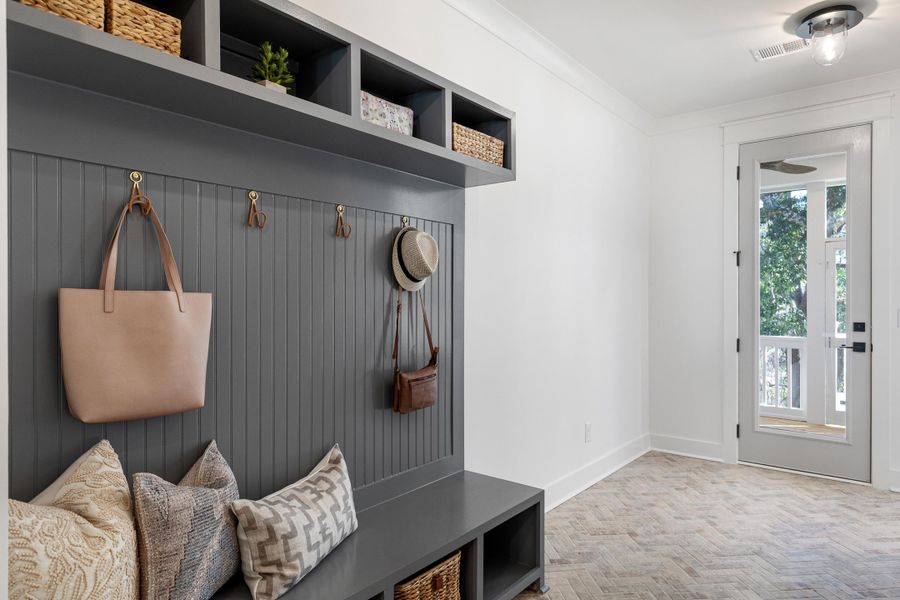 Furnished interior view inside a new home in Miller's Crossing, Johns Island (Image 47).