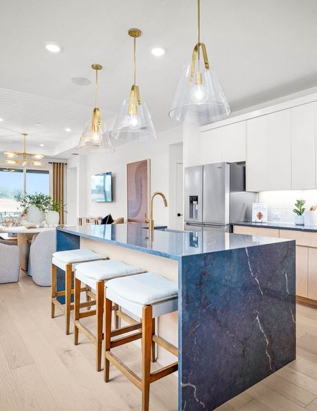 Representative furnished interior of a home built from the Hallmark by Del Webb in Sun City Texas, Georgetown (Image 15).