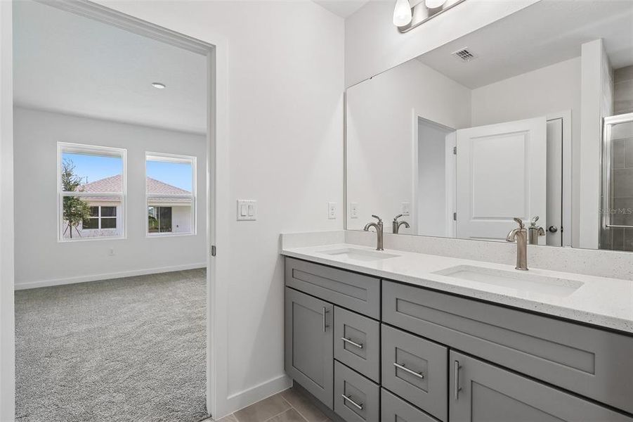 Furnished interior view inside a new home in Hamilton Bluff, Haines City (Image 12).
