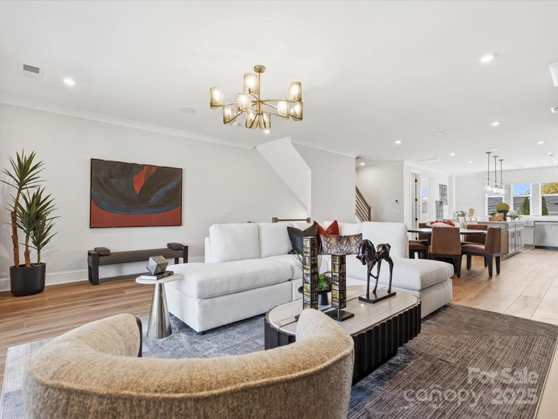 Connected Spaces and Functional Flow. *Model Photos | Actual Finishes, Structural Selections, and Orientation May Vary.